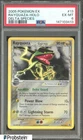 2005 Pokemon EX Delta Species #13 Rayquaza Holo PSA 6 EX-MT