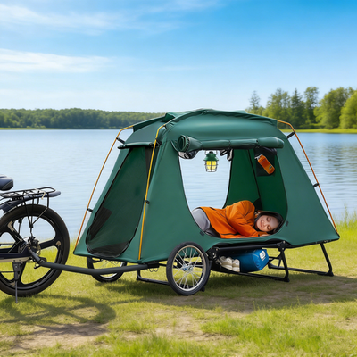 3. Generation Elektro Fahrradanhngerzelt , Wasserdichtes, gut  Schlaferfahrung | eBay.de