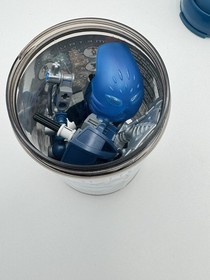 Lego Bionicle - 8602 - Toa Metru Nui - Toa Nokama - Complete Retired Blue Figure