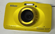 Nikon COOLPIX S31 10.1 MP Digital Camera - Yellow Waterproof with Float