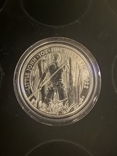 Royal Mint 2022 Little John 1oz Silver Bullion Coin Myths Legends in Capsule
