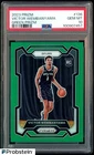 2023-24 Panini Green Prizm #136 Victor Wembanyama RC Rookie PSA 10 GEM MINT