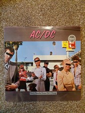 AC/DC - Dirty Deeds Gone  Dirt Cheap LP, 1976 Atlantic,  K 50323.