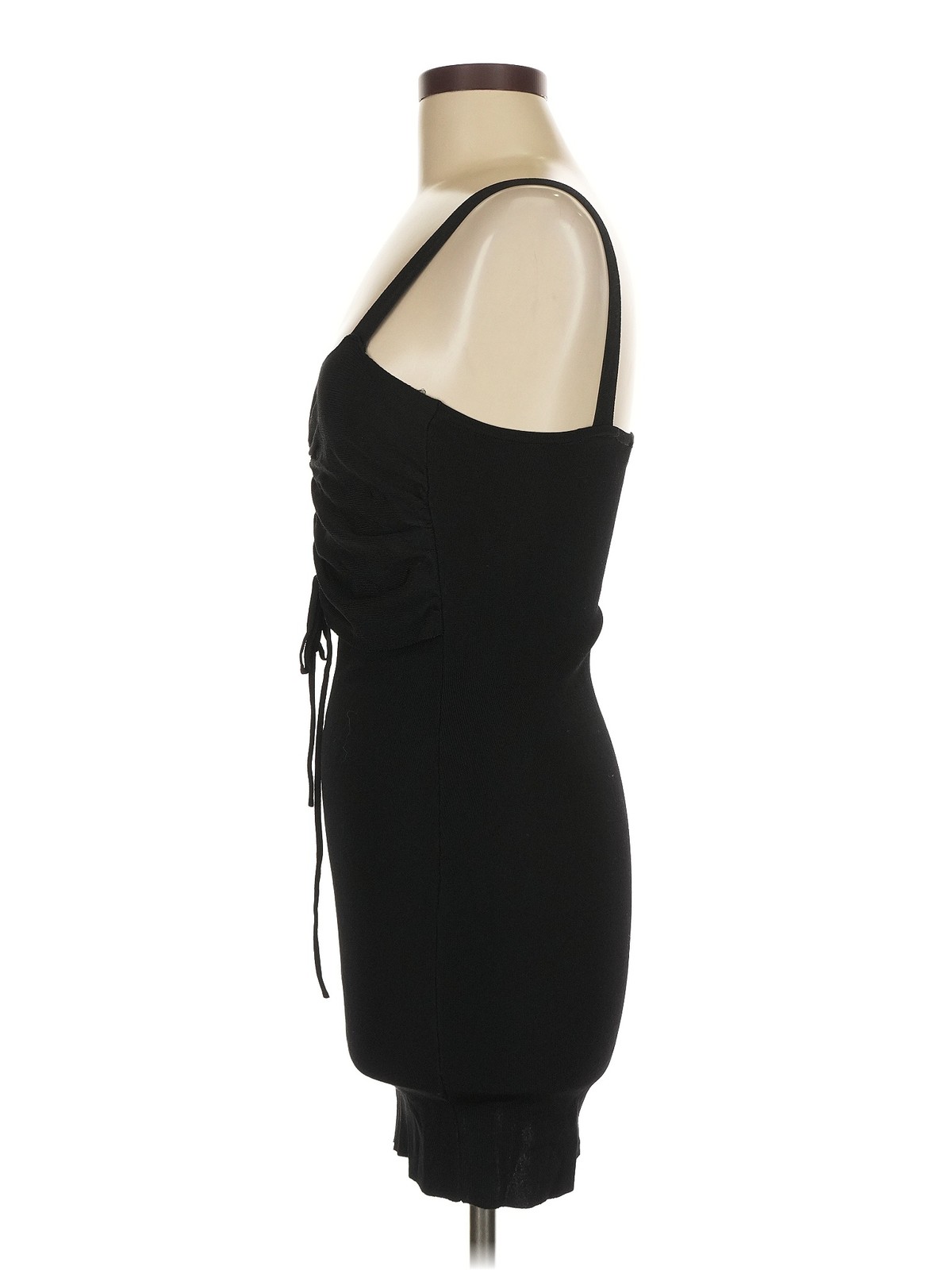 Zara Women Black Cocktail Dress M thumbnail 4