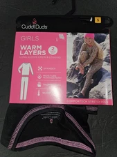 Small 6-6x Cuddl Duds 2 Pc Warm Layers New