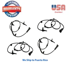 4ABS Wheel Speed Sensor Front Rear Left Right Fit Taurus Flex Police Interceptor