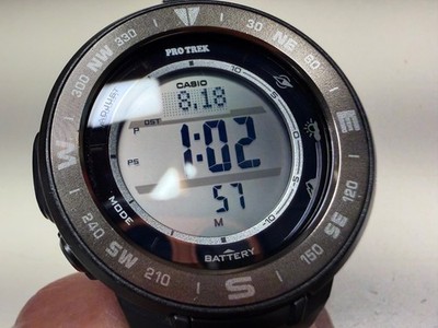 CASIO PRO TREK PRG-330 TOUGH SOLAR WATCH MENS NICE