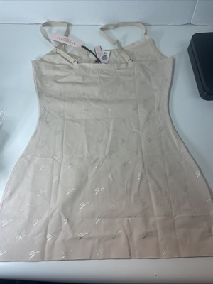 Angelwear Victorias Secret Shapewear Slimming Tank Top Cami Beige Sz Small Spanx