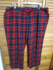 Old Navy 2X Red Plaid Flannel Pajama Pants