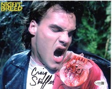 Craig Sheffer signed 8x10 Photo Aaron Boone Cabal Nightbreed JSA Authentication