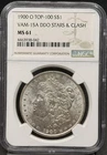 1900 O Morgan Silver Dollar NGC MS-61 VAM-15A DDO STARS & CLASH