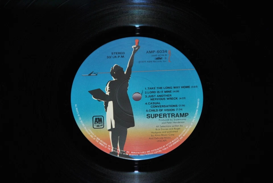 SUPERTRAMP BREAKFAST IN AMERICA - A&M AMP-6034 1979  LP JAPAN OBI NM 1A EDIZIONE - Image 2 of 3