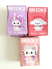 Giochi Costruzione Hello Kitty Sanrio Kuromi | Set Compatibili lego | Completi