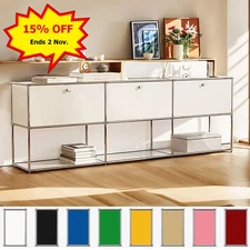Classic Styl Modern Storage Cabinet Shelf Free-Standing Organizer Living Room