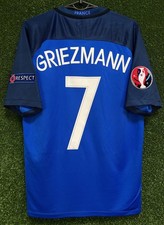 ANTOINE GRIEZMANN #7 MEN'S FRANCE 2016/2017 SOCCER FOOTBALL SHIRT JERSEY SIZE M