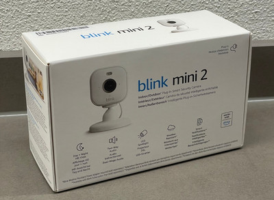 Blink mini 2 Sicherheitskamera Überwachungskamera Indoor/Outdoor Plug-in I NEU