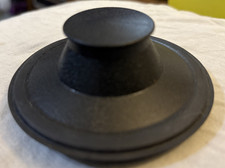 InSinkErator 3.25" Black Plastic Sink Stopper with rubber seal