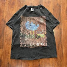 Vintage Woodstock Shirt 1994 Concert Mens XL GEM Tag Single Stitch 90s Band List