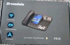 Wireless Home Business 4G SIM Card Android 5.5" Screen FM MP3 Video Office Phone