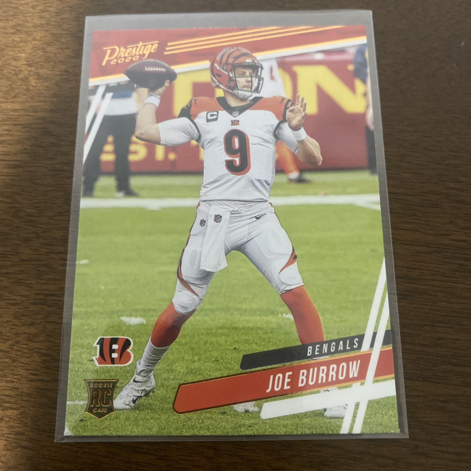 2020 Prestige #301 Joe Burrow (CHRONICLES) RC Rookie Bengals