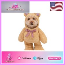 Delightful Teddy Bear Dog Costume - Ideal for Parties  Photogenic Moments, XS