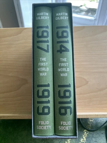 The First World War - Martin Gilbert - Folio 2012 EXCELLENT 2 Book Set