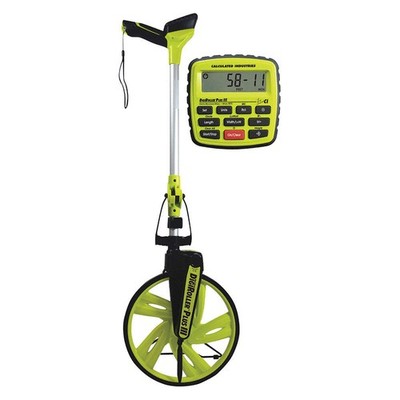 CALCULATED INDUSTRIES 6575 Measuring Wheel,Digital,12-1/2'' Dia. 453T27