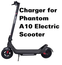 ac adapter battery Charger for Phantomgogo Phantom A10 electric scooter xmt