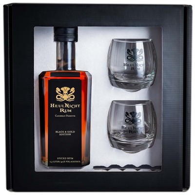 HeulNichtRum Black & Gold Editon - Geschenkset Spiced Rum (82,71 EUR/l)