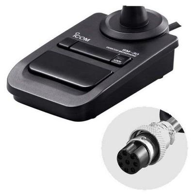 Icom SM-30 Table Microphone - Black for sale online | eBay