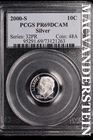 2000-S Roosevelt Dime-PCGS PR 69 DCAM Silver Ch Gem Proof No Reserve #SLL453