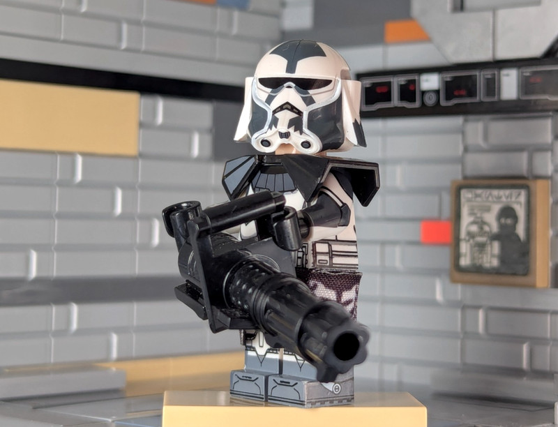 LEGO Star Wars Custom Minifig (1x) 104th Wolfpack Heavy Recon Commander "Klay"