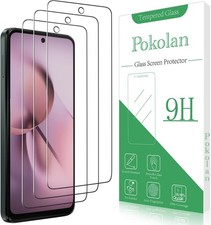 3PCS Screen Protector for Motorola Moto G 5G 2025 Tempered Glass Case Friendly