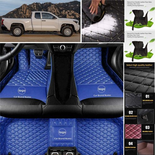 For Toyota Tundra Car Floor Mats Custom All Weather Waterproof Auto Cargo Liners - Imagen 18 de 36