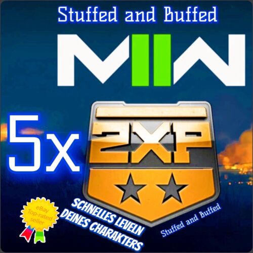 ⭐️⭐️CoD MW2 - Mega XP Packet - 5x 2XP Codes für 5 Stunden Doppel XP ingame⭐️⭐️ - Bild 1 von 4