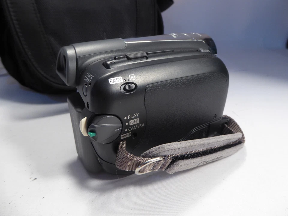 CANON MD216 MINI DV DIGITAL CAMCORDER TAPE VIDEO CAMERA 41x Zoom Tested Working - Image 2 of 4