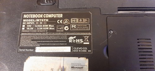 Zoostorm W67TH Dual-Core @2.3Ghz 250GB HDD, 4GB RAM, Win 10, (685) - Picture 17 of 18
