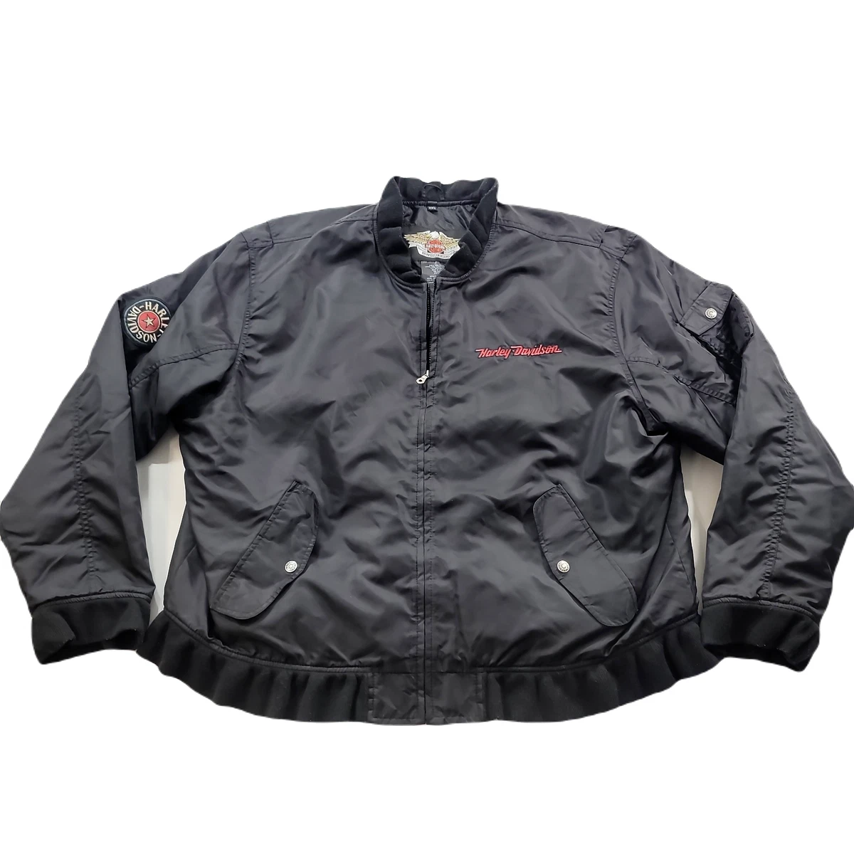 Large tall shop motorcycle jacket