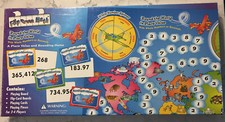2005 NEW SEALED 'ROUND THE WORLD IN PLACE VALUE FLIP OVER MATH BOARD GAME