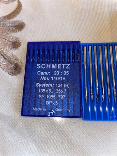 40 pezzi aghi per macchina da cucire TORRINGTON 158GHS 50/25 più 2 Schmetz - Foto 3 di 4