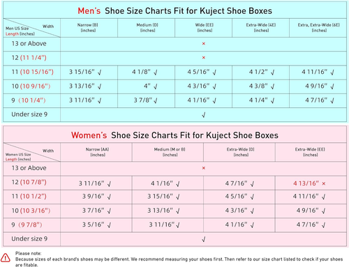 X-Large Shoe Storage Boxes Organizers Clear Plastic Stackable 12 Pack, Shoe Rack - Picture 9 of 12