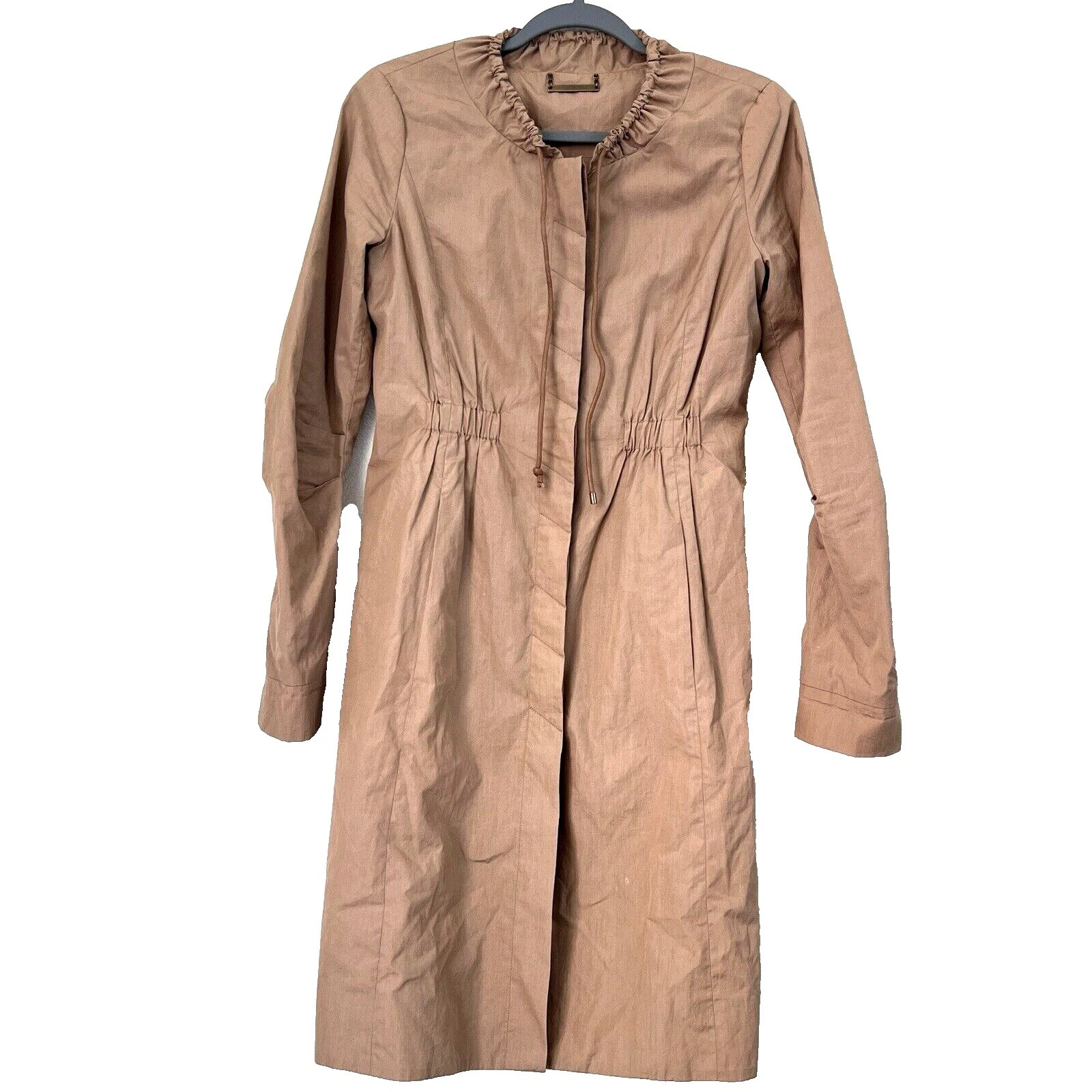 Sólido Diane von Furstenberg Trench abrigos, chaquetas y chalecos para Mujeres