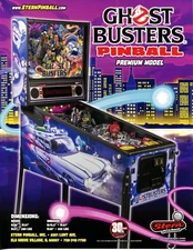 Ghostbusters Premium Stern Pinball Flyer Mint / Brochure / Ad