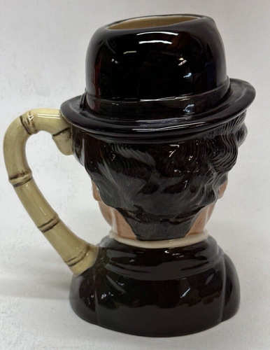 Royal Doulton Limited Edition Charlie Chaplin Toby Jug D6949 number 970 COA 1993 - Picture 6 of 12