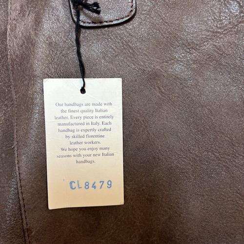 Claudia Firenze Soft Leather Vintage Handbag - Brown - Picture 4 of 13