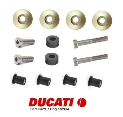 Ducati 350 400 600 750 900 SS SL FE Front Verkleidung Haltesatz Schrauben Set