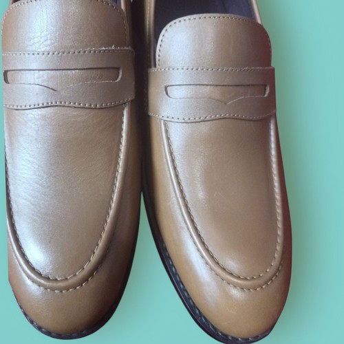 Anthony Veer Essentials Mens Gerry Penny Loafers Walnut Color Size 8.5 - Picture 13 of 14