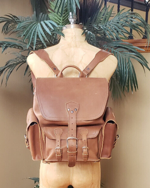 Gorgeous SADDLEBACK Leather Front Pocket Backpack Discontinued Model