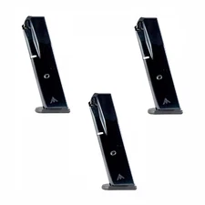 LOT (3) Mec-Gar Beretta 84 Cheetah Series 10 Round .380ACP Mag, Blued #MGPB8410B