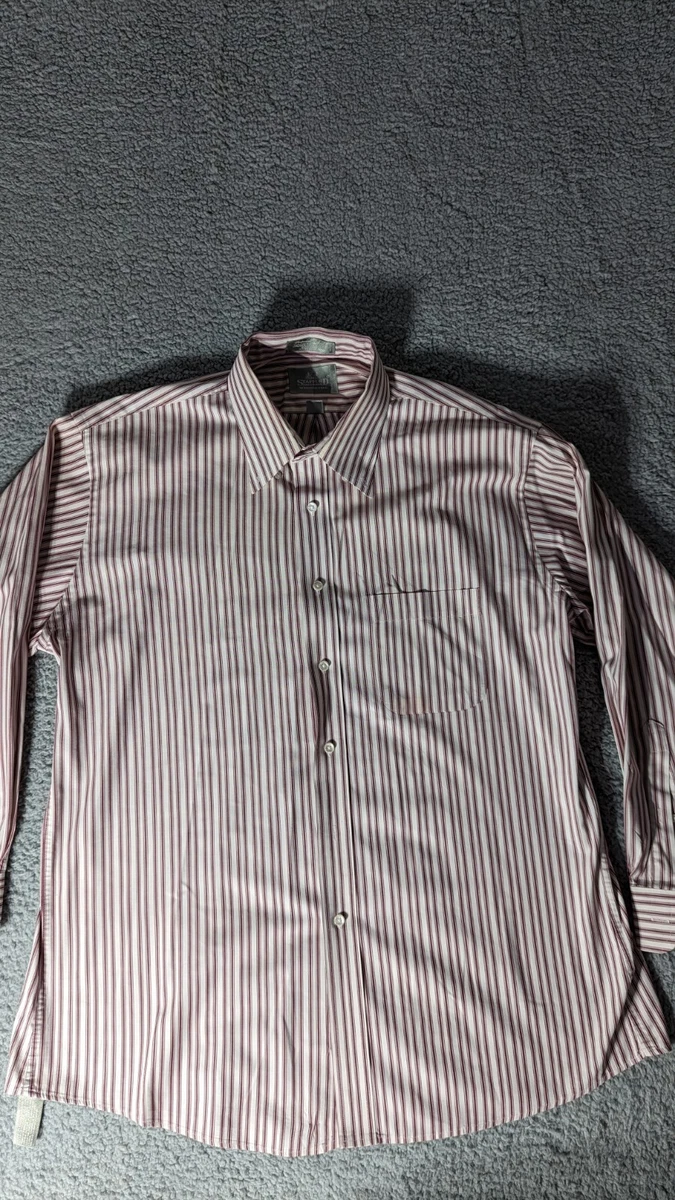 Stafford pinpoint oxford dress shirts hot sale